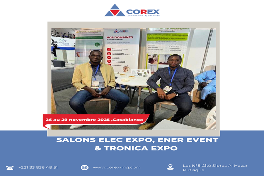 Salons Elec Expo, Ener Event & Tronica Expo à Casablanca